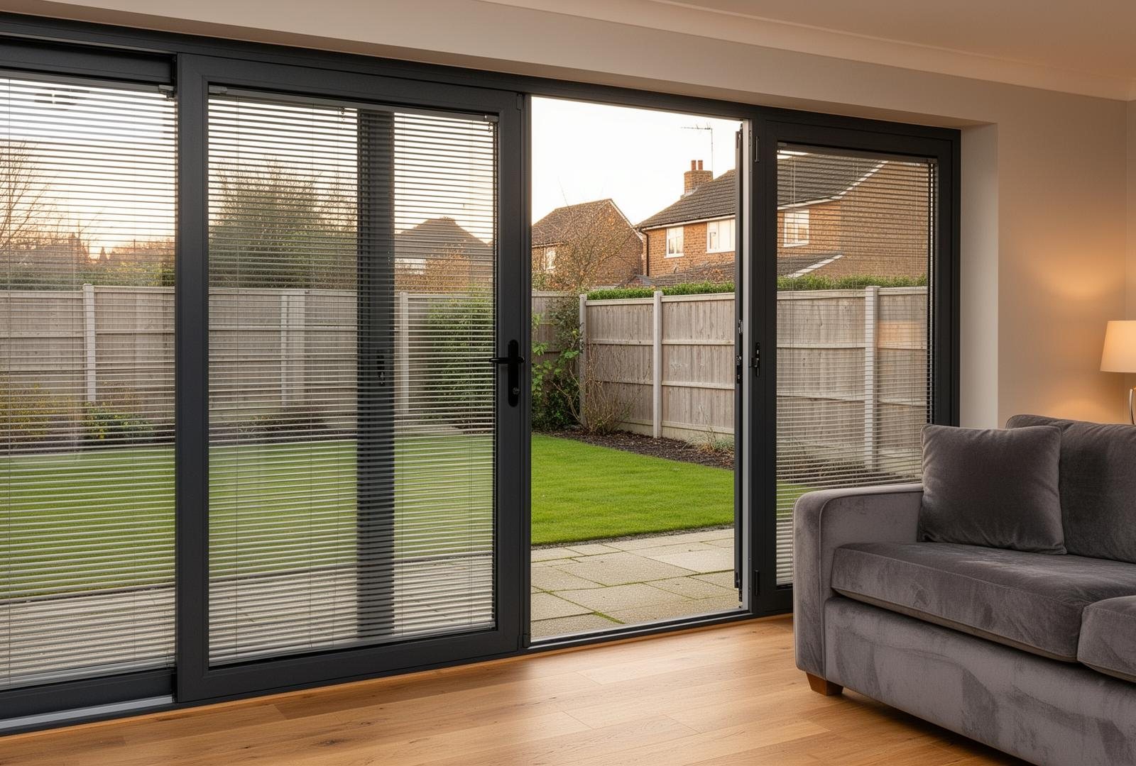 Sliding patio doors — lounge
