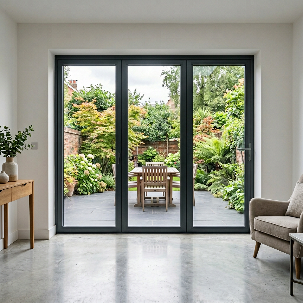 3-Panel Bifold Door bifold door configuration