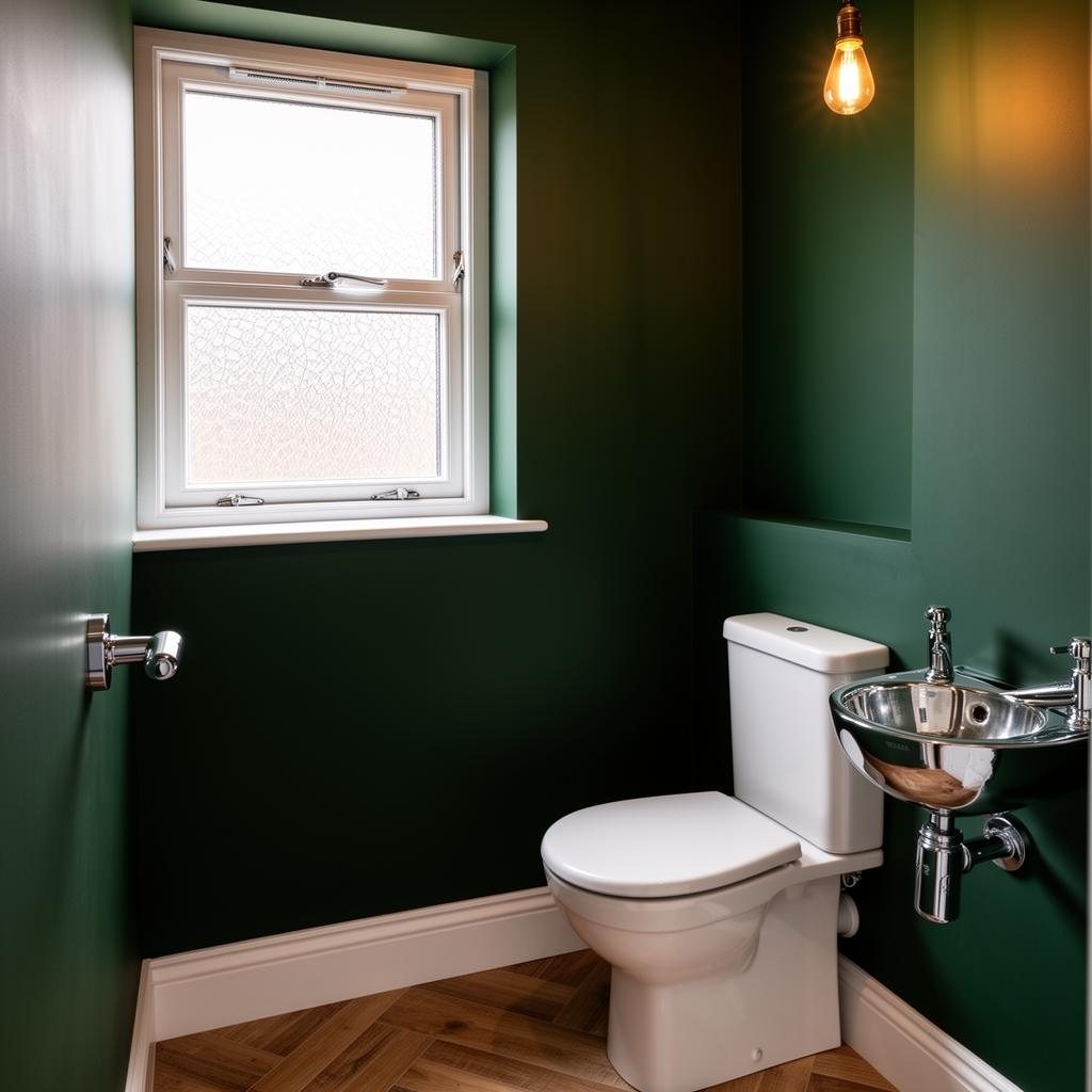 Downstairs WC — Taffeta