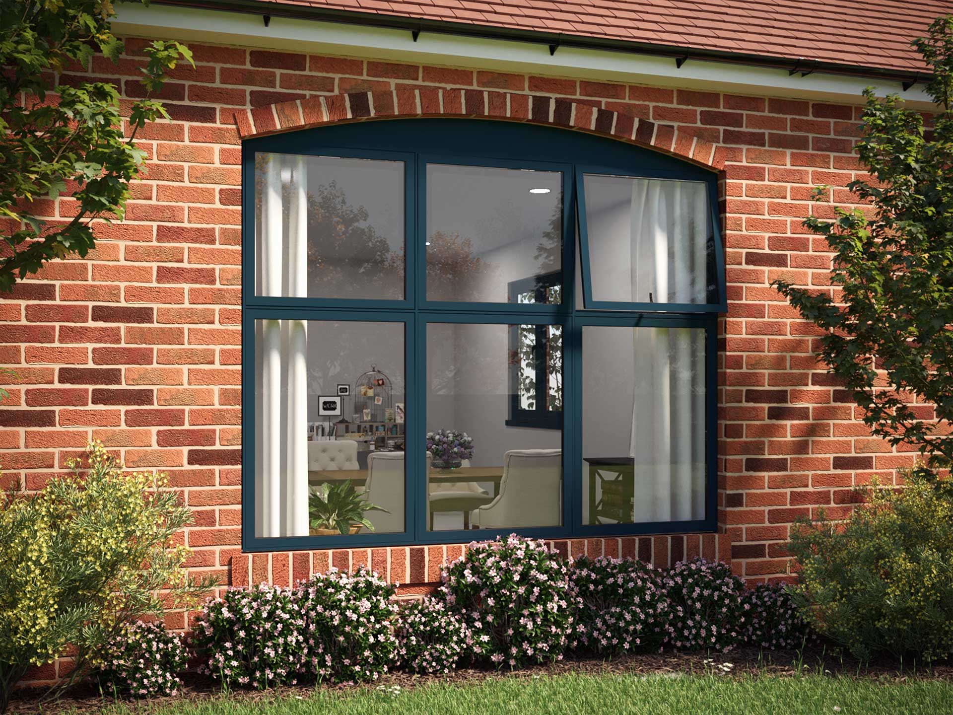 Aluminium Flush Casement