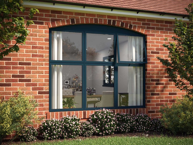 Aluminium Flush Casement